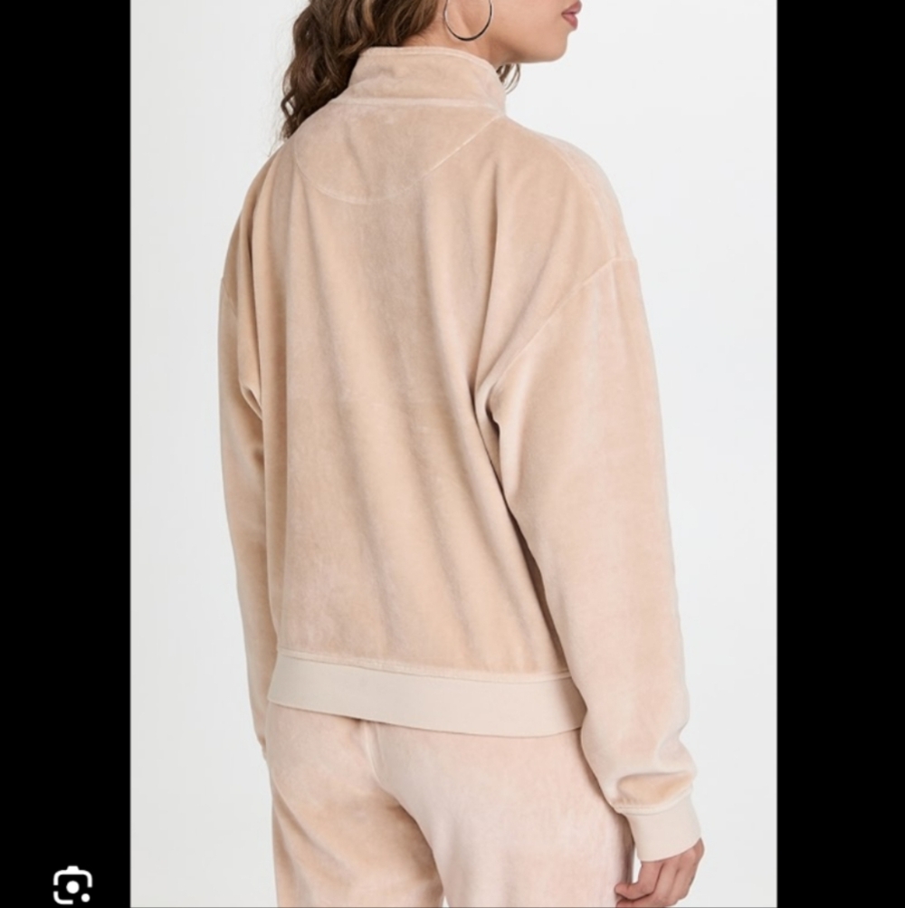 WSLY Plush Half Zip Sweatshirt - Picture 2 of 7